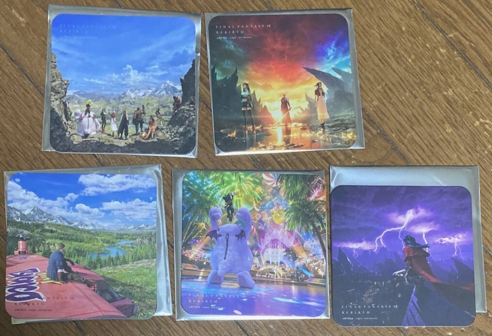 10枚セット 後期 コースター スクエニカフェ期間限定 FF7リバース 10枚セット 後期 コースター スクエニカフェ期間限定 FF7リバース