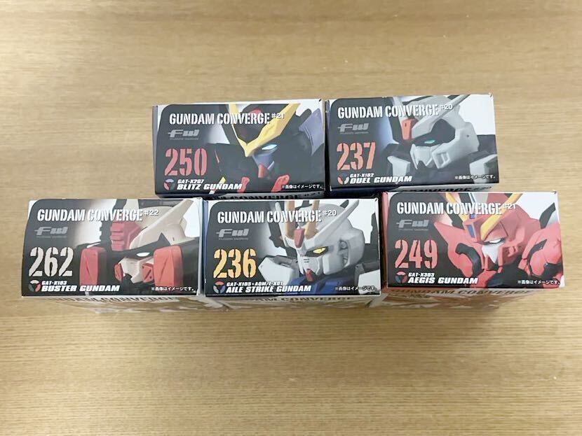 （新品、交換品）GUNDAM CONVERGE コンバージ ストライク イージス ブリッツ デュエル バスター GAT バンダイ交換品 seed freedom destiny