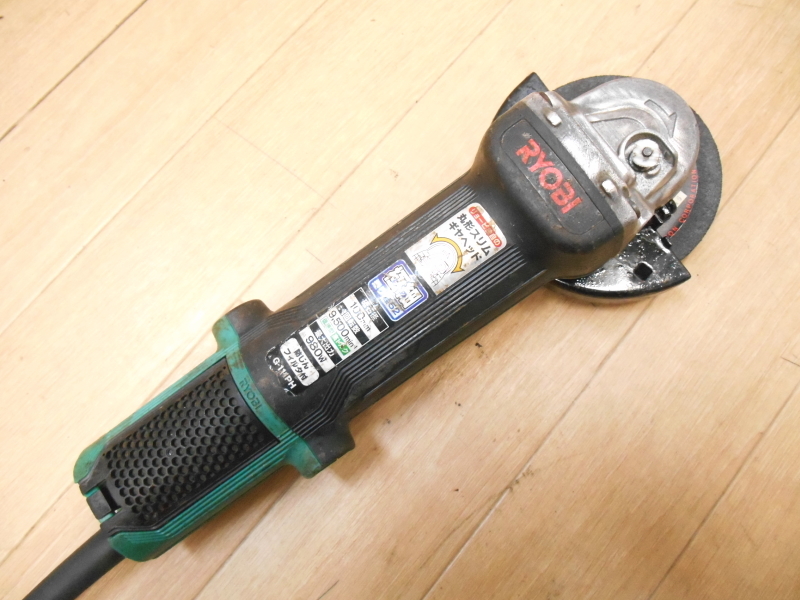 RYOBI【激安】リョービ KYOCERA 京セラ ディスクグラインダ ディスクグラインダー ディスクサンダ グラインダー サンダー◆G-111PH 1923_画像2