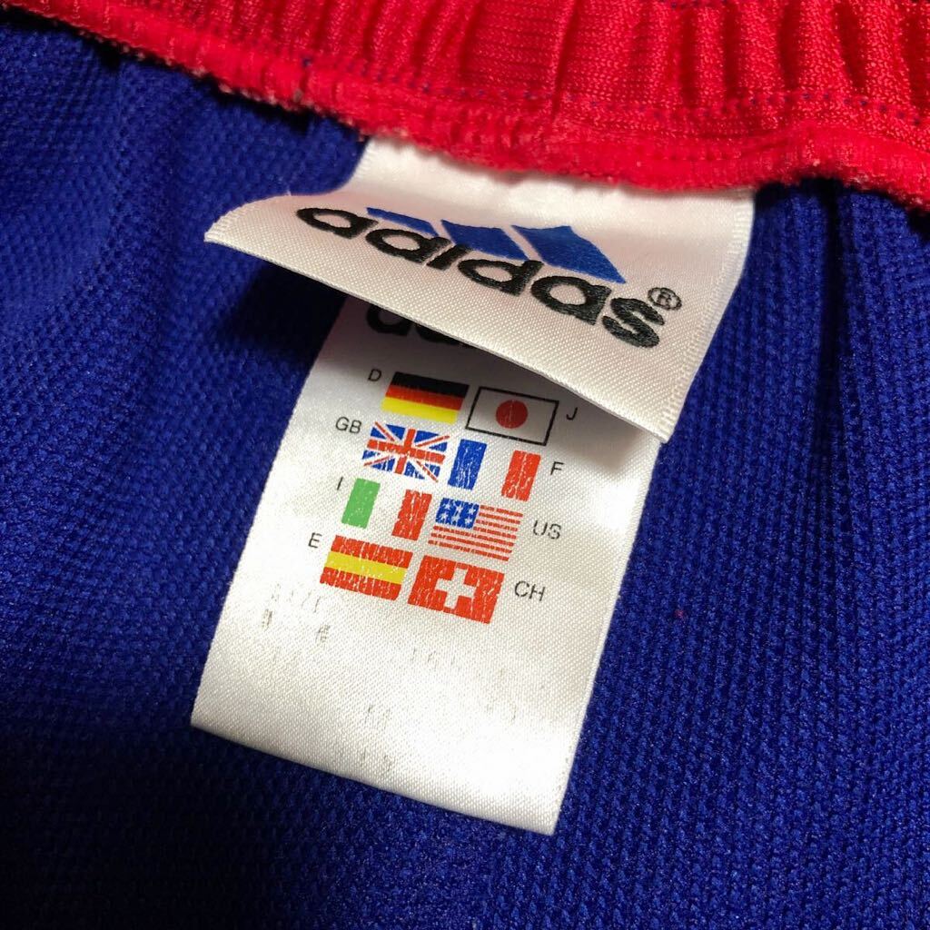 99-01 adidas 日本代表 ジャージ セットアップ 白 青 光沢 M-L 99-01 adidas 日本代表 ジャージ セットアップ 白 青 光沢 M-L