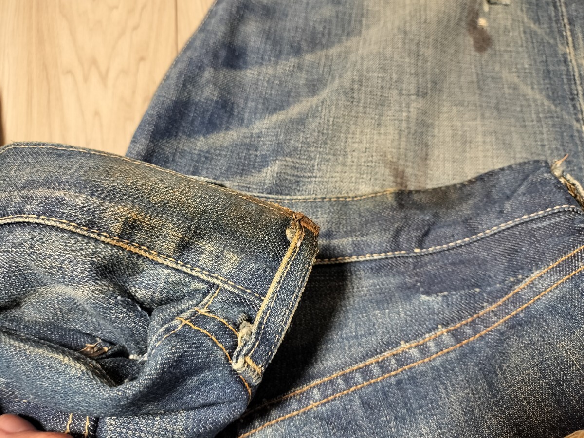 リーバイス LEVI'S S501XX？W平置約45cm 股下約84cm 倉庫整理品 中古 詳細不明 デニム ジーンズの画像9