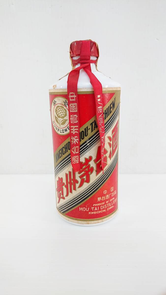 【未開栓】マオタイ サンフラワー 貴州茅台酒 葵花 中国酒 545ml 重量1000ｇの画像1