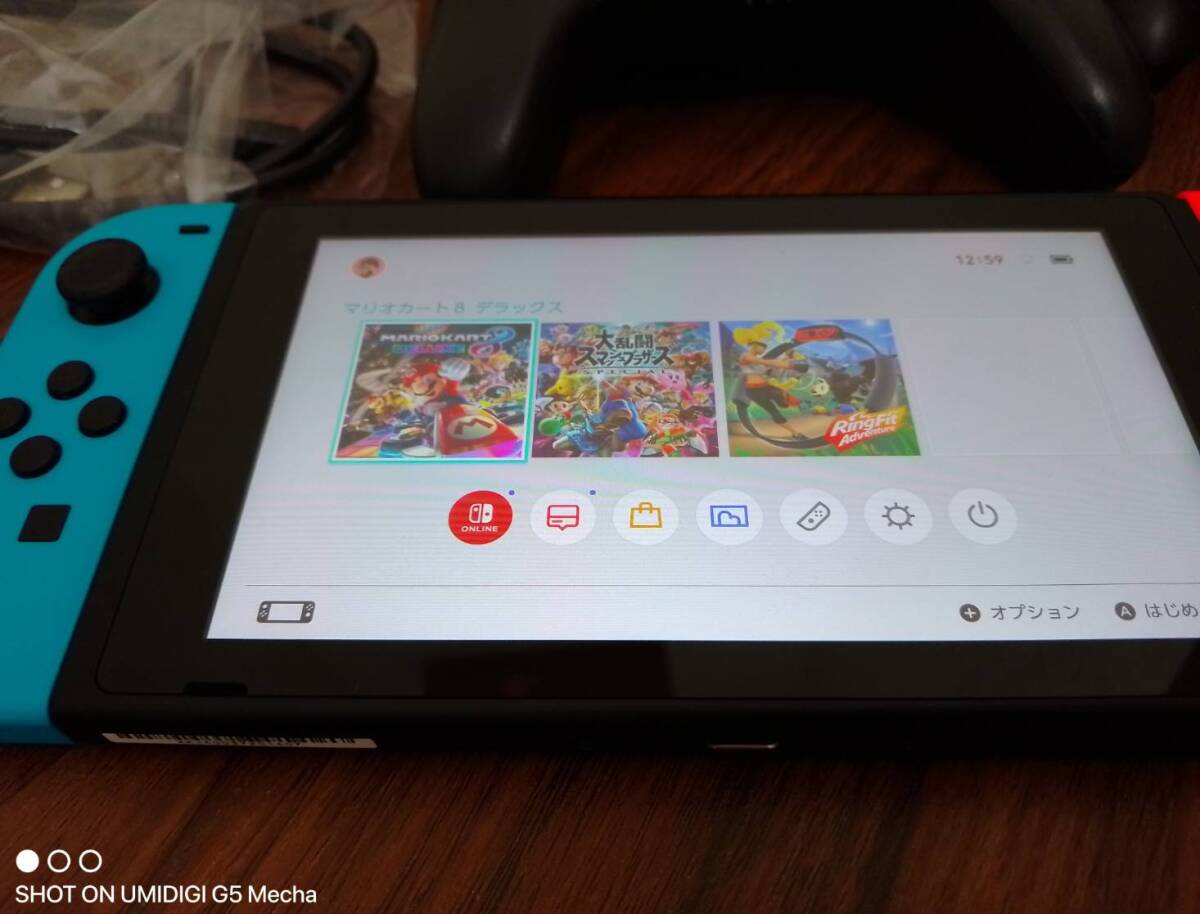 GD64 【おまとめ】 Nintendo Switch ニンテンドースイッチ リングフィット マリオカート8DX ソフト 本体セット 動作確認済 任天堂の画像2