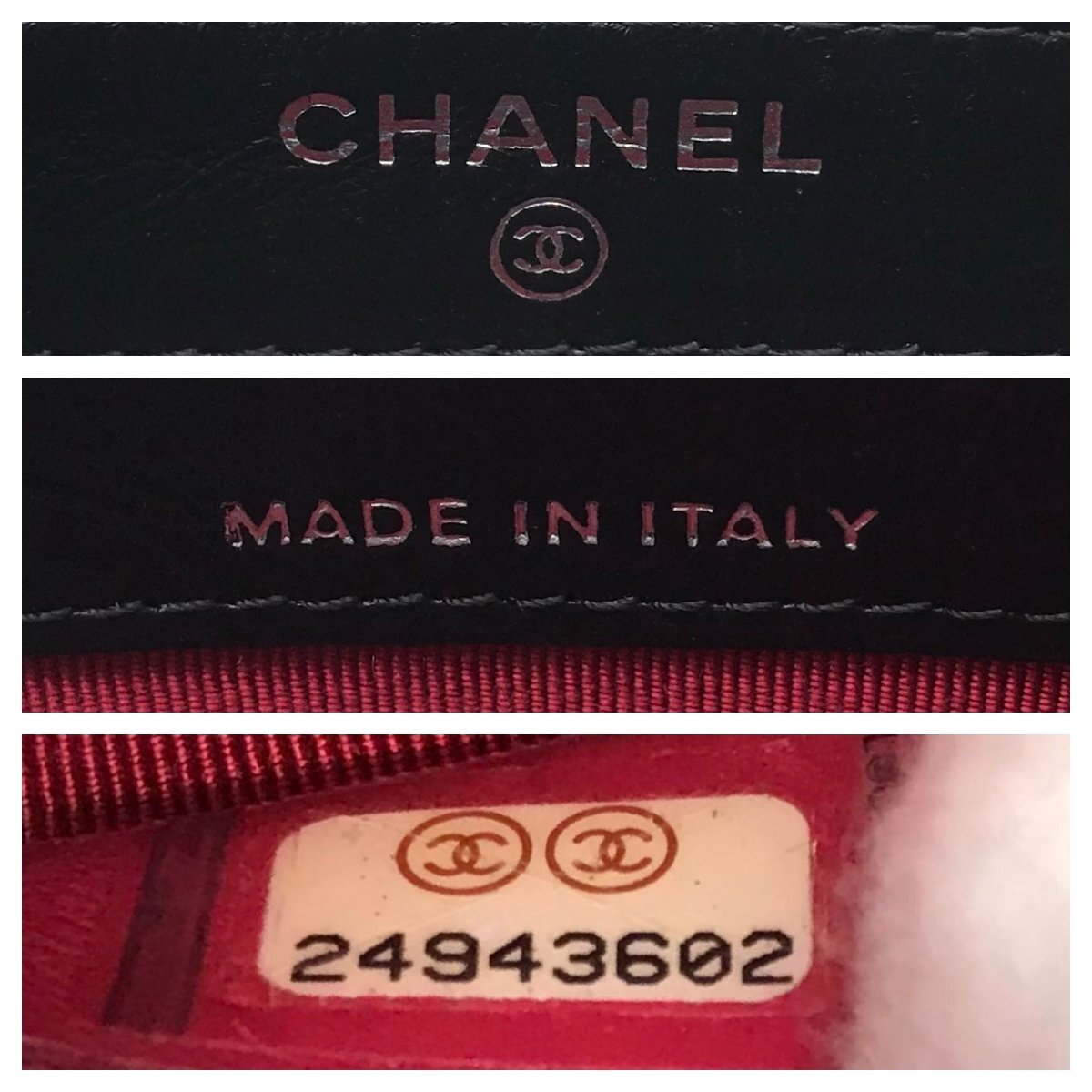 1円 美品 CHANEL シャネル ココマーク マトラッセ ガブリエル スモール ホーボー コンビ チェーン ショルダー バッグ ブラック a3185_画像10