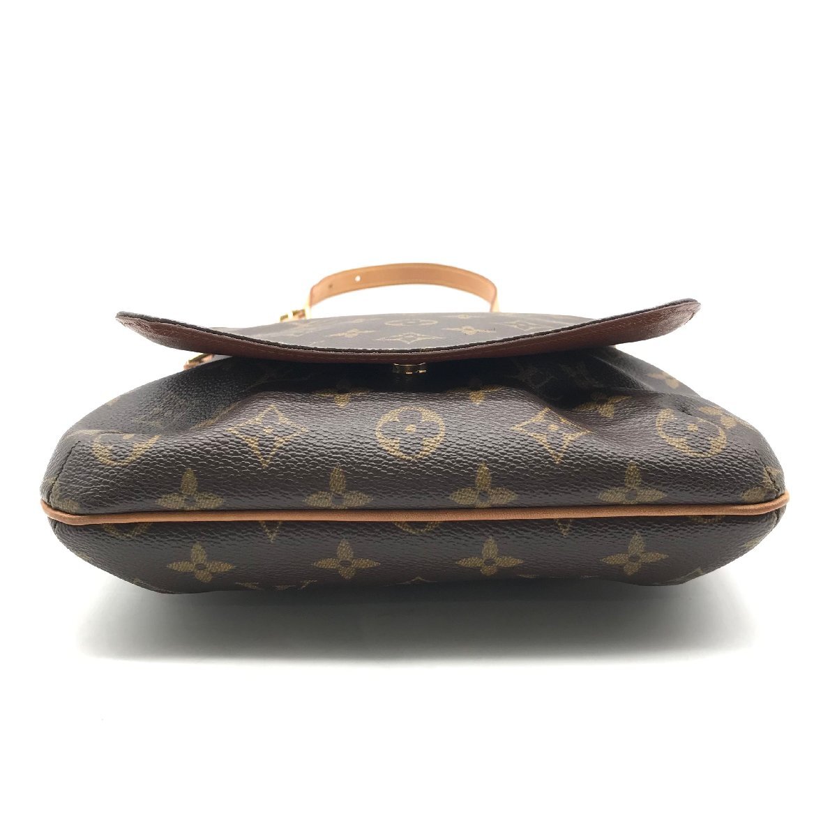 1円 良品 LOUISVUITTON ルイヴィトン モノグラム ミュゼット サルサ ショルダー バッグ ブラウン k1409の画像3