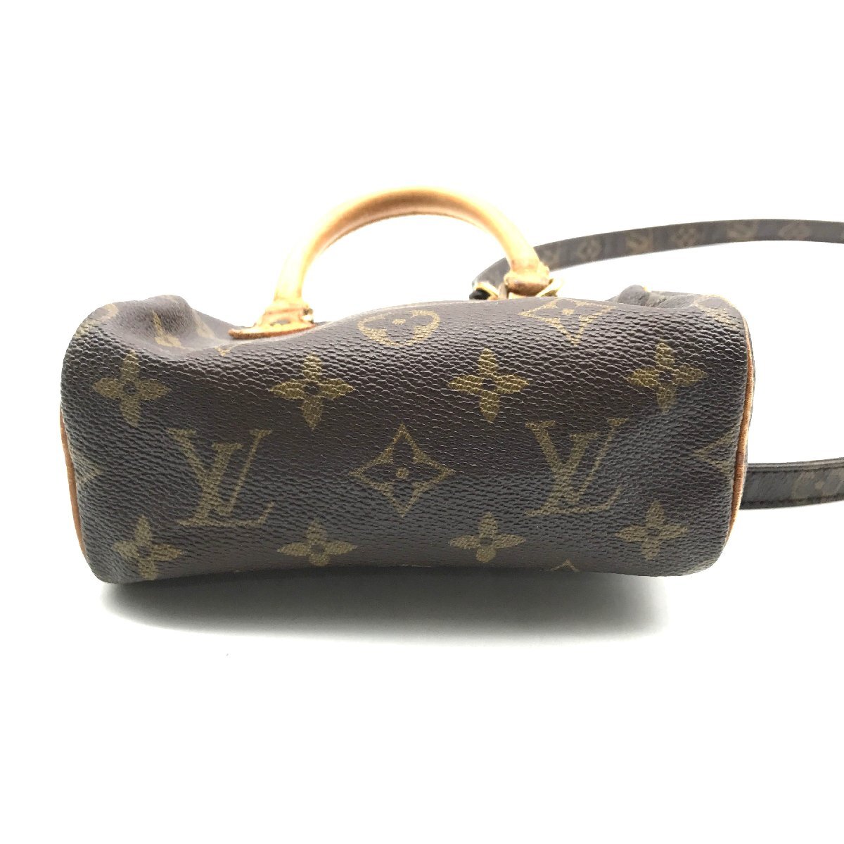 1円 良品 LOUISVUITTON ルイヴィトン モノグラム ミニ スピーディー 2WAY ハンド ショルダー バッグ a2826