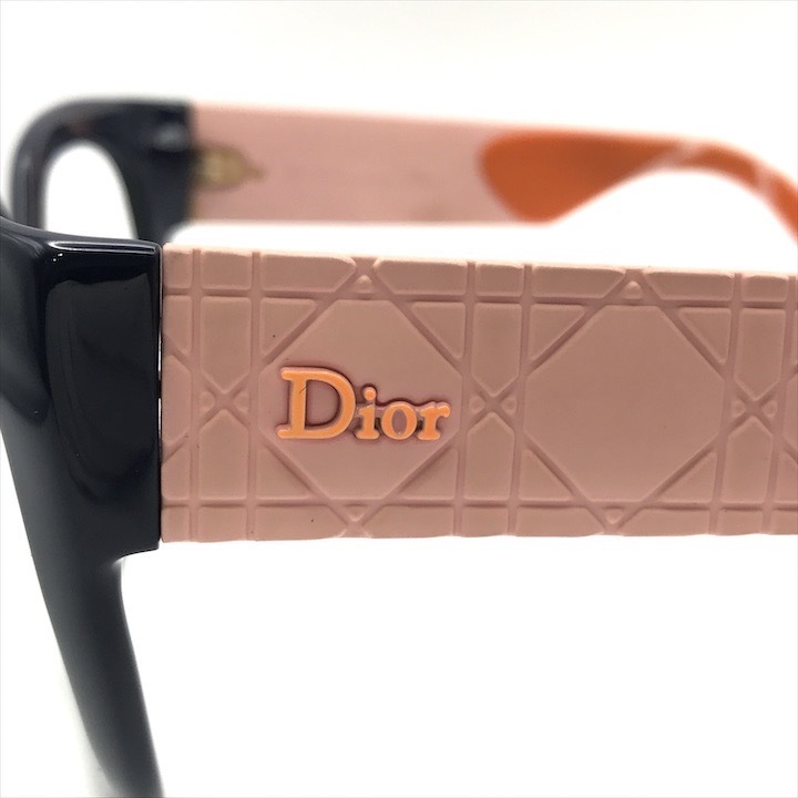 良品 Dior ディオール ロゴ カナージュ バイカラー サングラス アイウェア 眼鏡 a2954_画像8