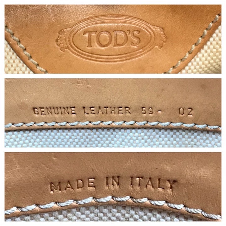 TOD*S Tod's leather tote bag orange lady's k1502