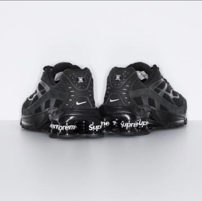 新品Supreme Nike Shox Ride 2 Black/Black-White 26.0cm DN1615-001 US8 シュプリーム ナイキ ショックス ライド 黒 ブラック_画像2