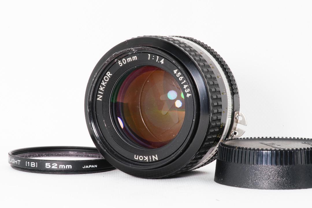 【美品】動作◎ ニコン　Ai Nikkor 50mm F1.4_画像1