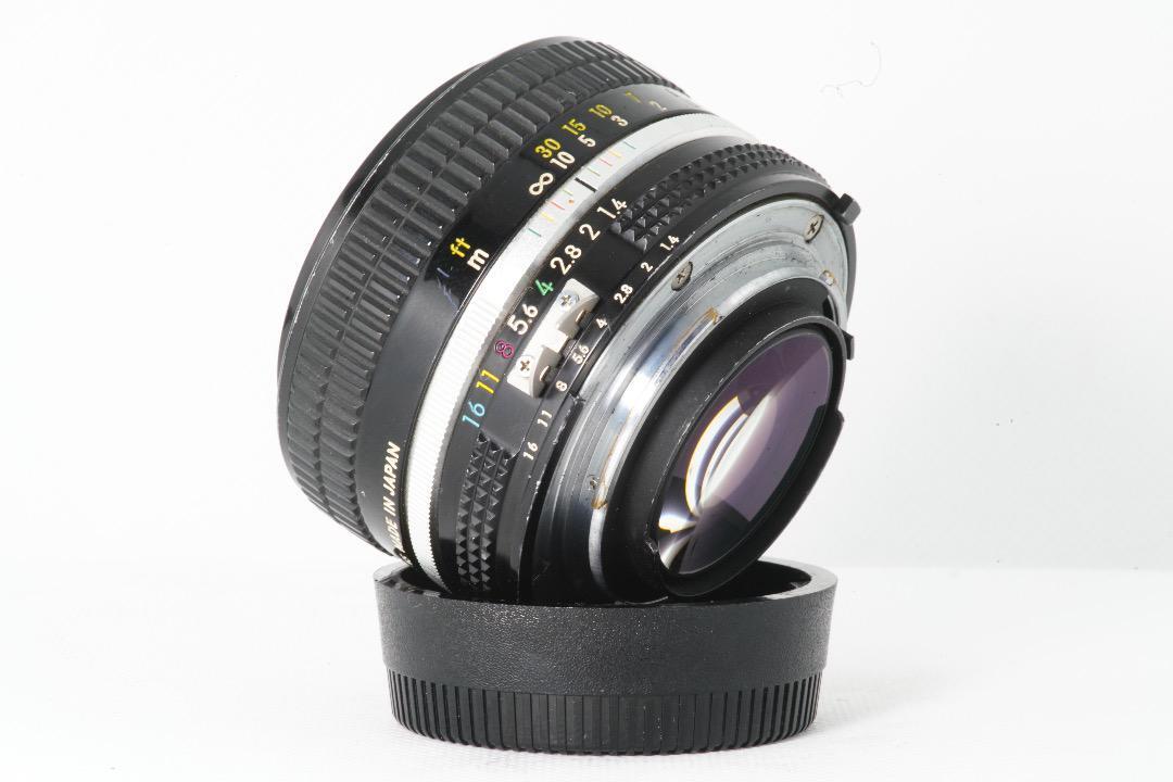 【極美品】動作◎ ニコン　Ai Nikkor 50mm F1.4 オールドレンズ_画像5