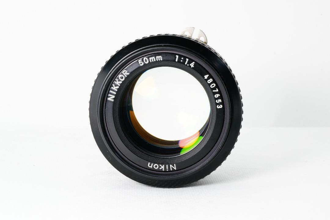 【極美品】動作◎ ニコン　Ai Nikkor 50mm F1.4 オールドレンズ