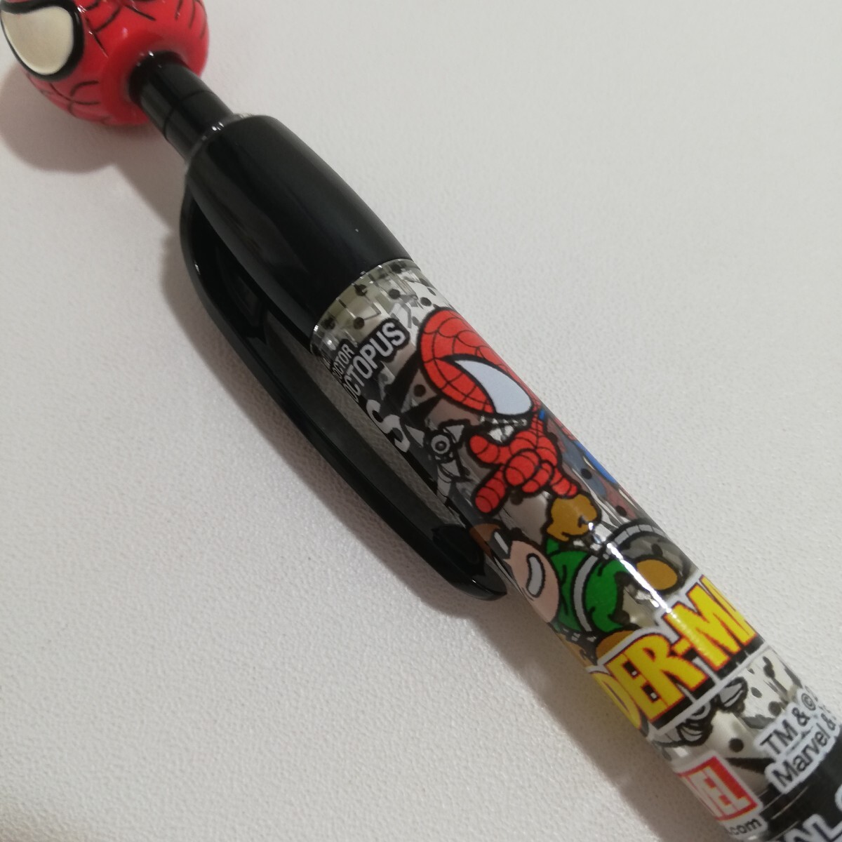 2012 год MARVEL универсальный Studio Japan ограничение Человек-паук эмблема шариковая ручка чернила нет текущее состояние товар 