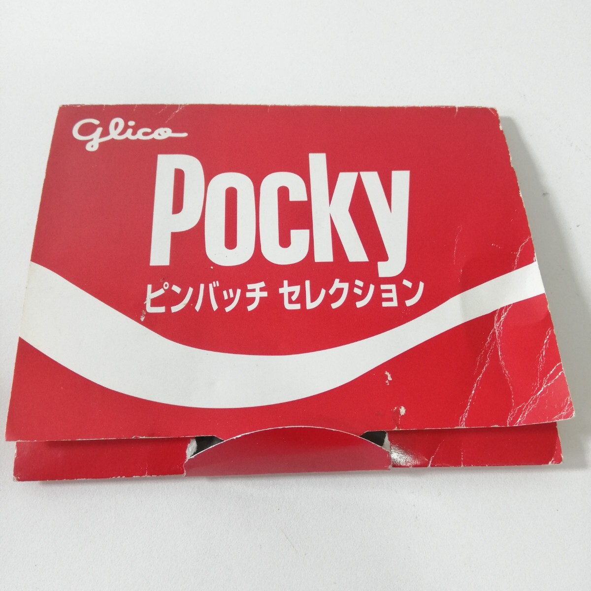 希少 グリコ Pocky ポッキー ピンバッチ セレクション 5点組 [菓子ラベル ピンバッジ ノベルティ つぶつぶいちご アーモンドクラッシュ]_画像2