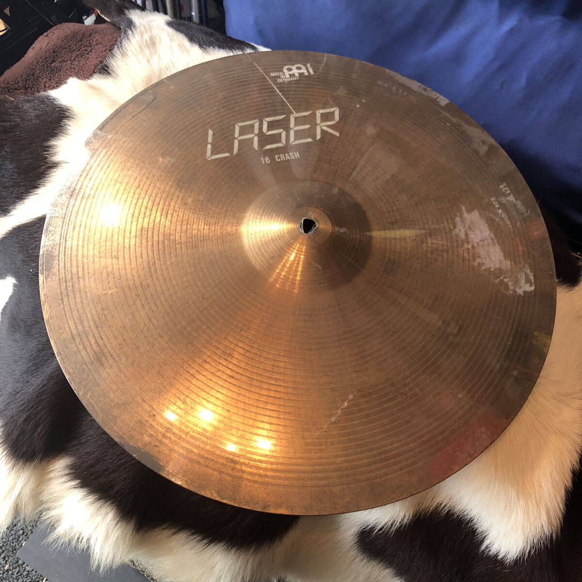 MEINL LASER シンバル 16inch CLASH 中古 良品 割れ曲がり無し_画像1