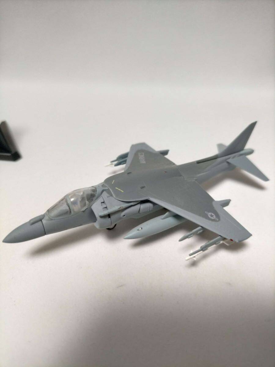 1/144 AV-8B ハリアーⅡ+ 1-A アメリカ海兵隊 第214攻撃飛行隊 VA-214 攻撃機コレクション エフトイズ VTOL デカール未貼_画像4