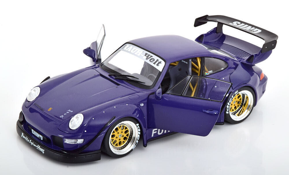 1:18 Werk83 ポルシェ 911 (993) RWB Rauh-Welt Furusato Porsche（GWセール）_画像3