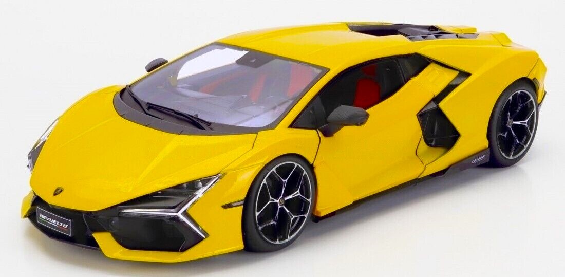 1:18 Maisto ランボルギーニ レヴエルト Revuelto イエロー Lamborghini レヴェルト 2023の画像1