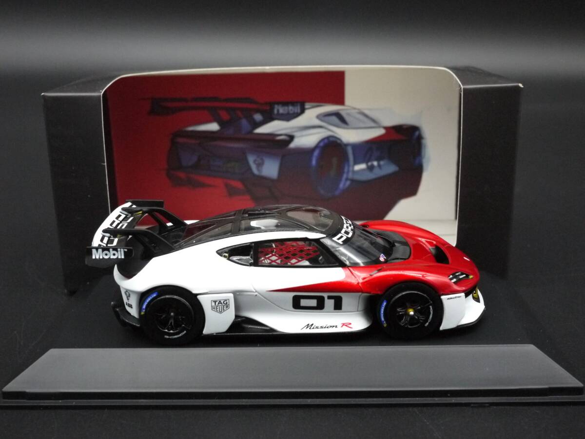 1:43 Spark ポルシェ ミッション R Mission #01 Porsche特注(アウトレット)の画像6