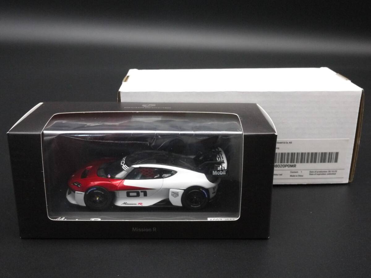 1:43 Spark ポルシェ ミッション R Mission #01 Porsche特注(アウトレット)の画像8