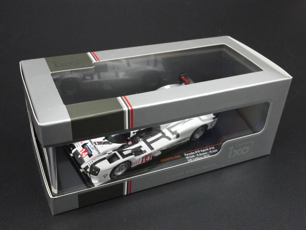 1:43 ixo ポルシェ 919 Hybrid ルマン 24h 2014 Porsche #14_画像3