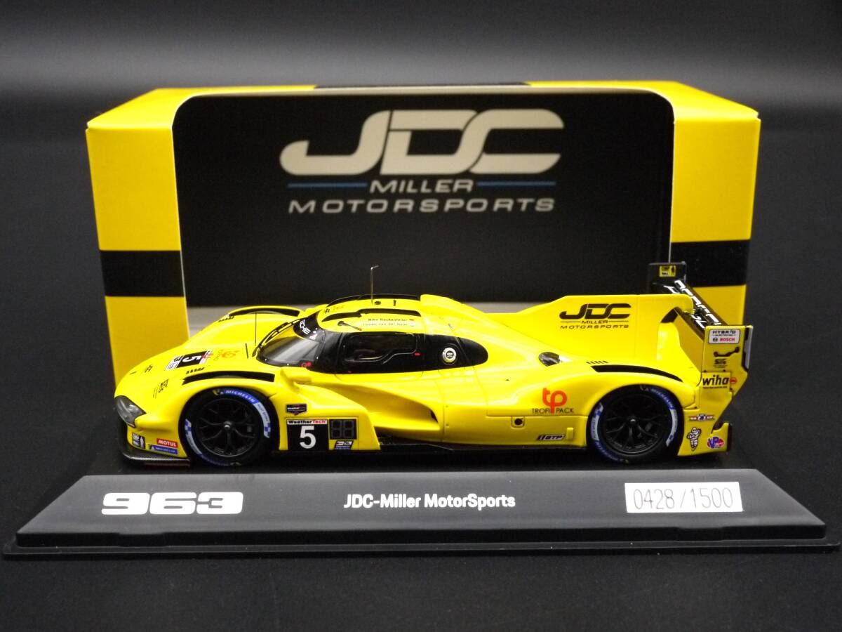 1:43 Spark ポルシェ 963 IMSA 2023 JDC Miller Motor Sports #5 Porsche特注（アウトレット）の画像2