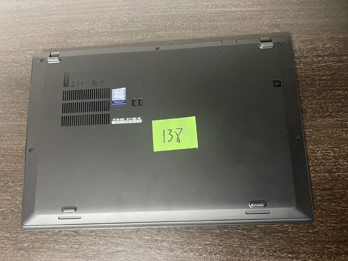 137 ThinkPad X1 Carbon/Core i5-8250U/メモリ:8GB/M.2 SSD:256 14型/フルHD_画像7