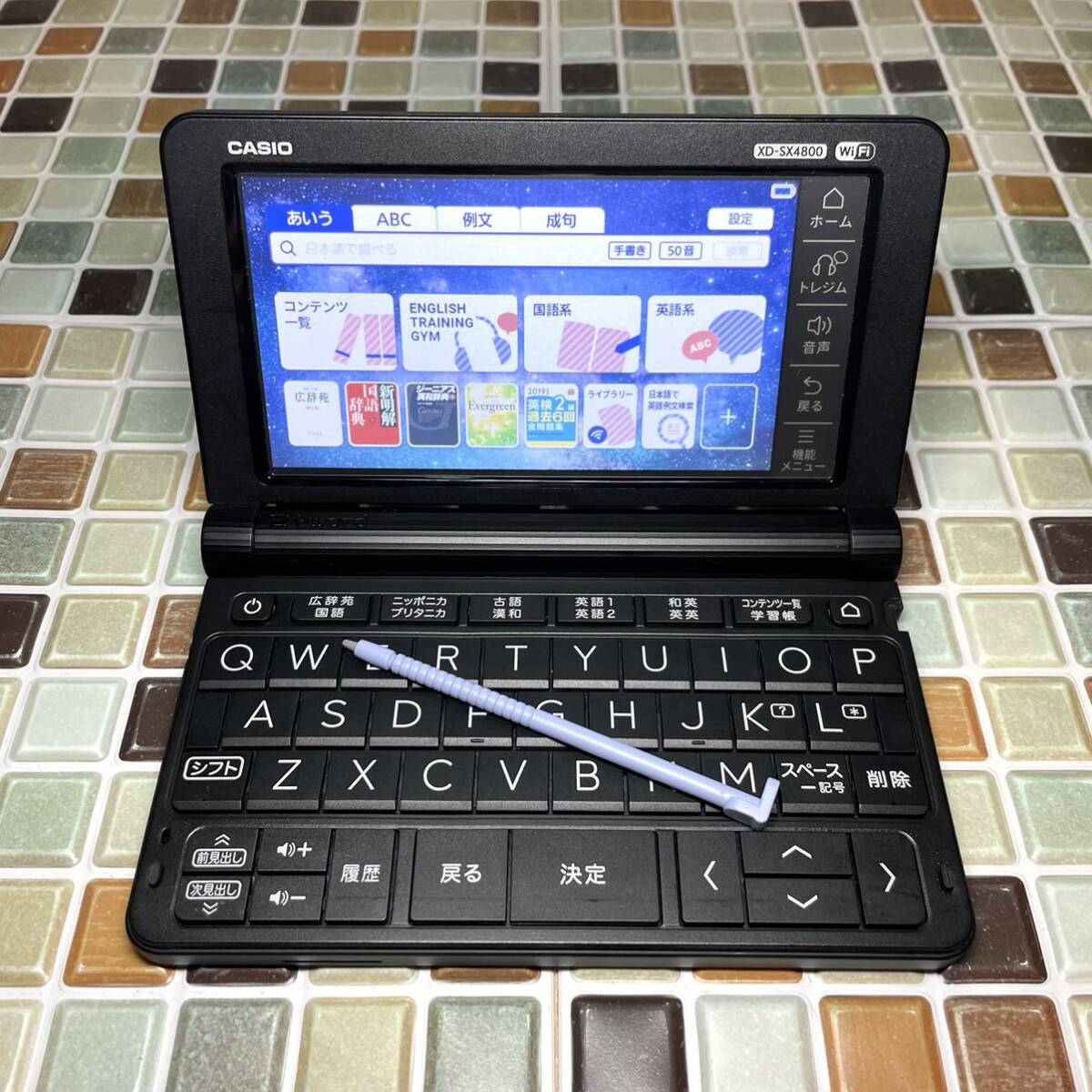 高校生モデル XD-SX4800 カシオ CASIO 電子辞書 EX-word エクスワード 英検 GTEC TEAP 大学入試 英会話_画像2