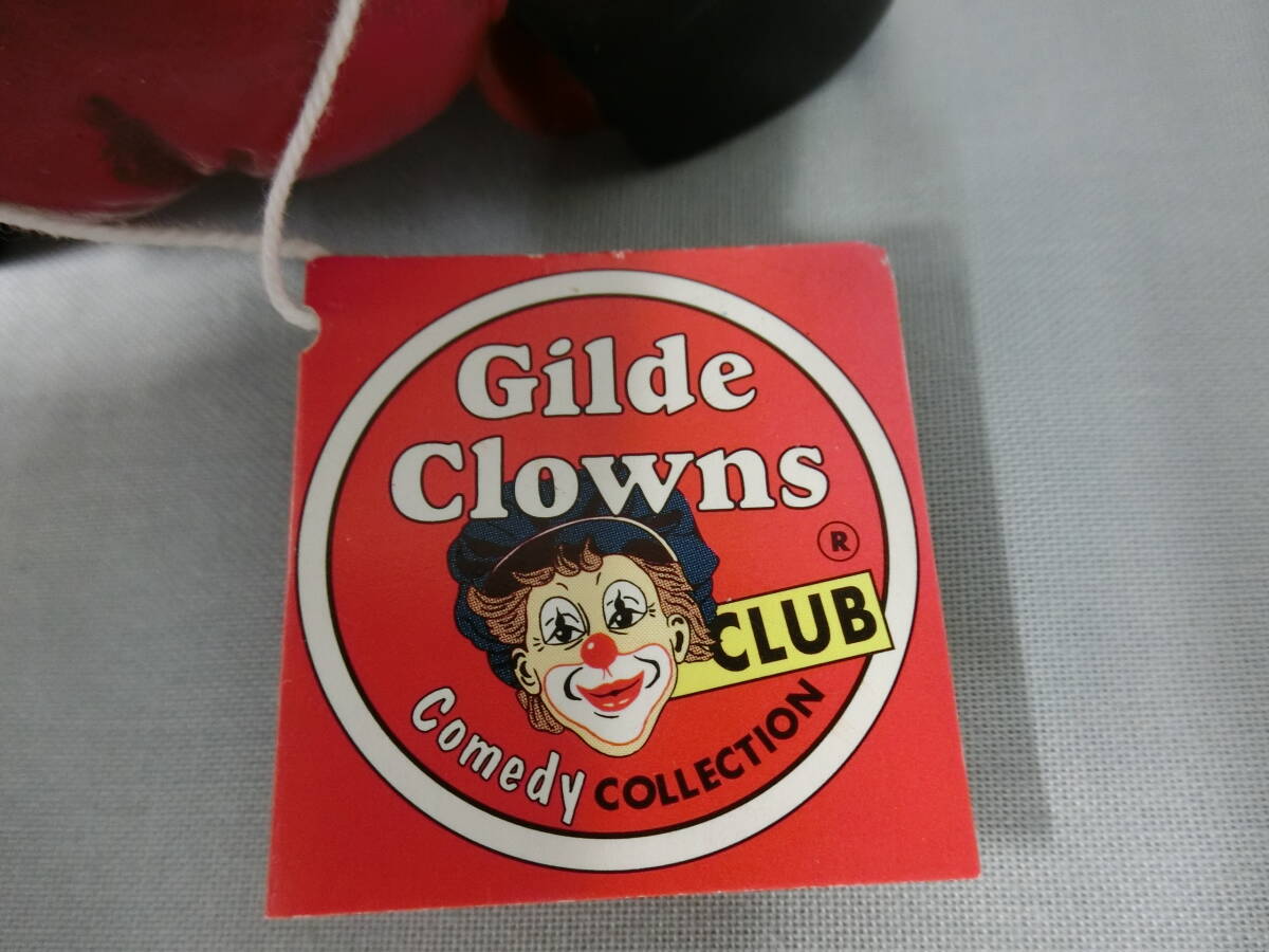 【送料無料、紙タグ付き】Gilde Clown　ピエロ　置物　人形　フィギュア　陶器　高さ：約10.5cm　ドイツ　1995年　サーカス_画像8