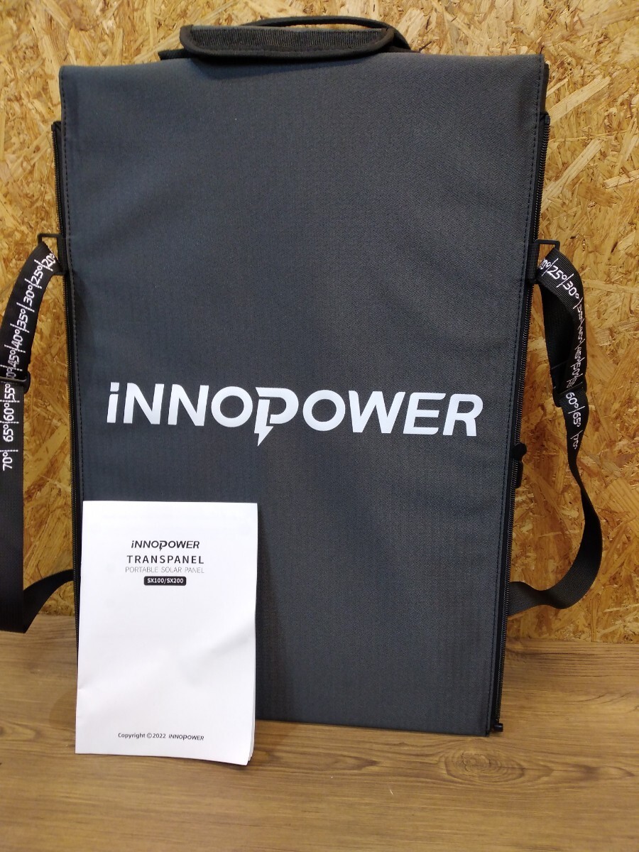 Innopower SX100 ソーラーパネル 100W折り畳み式太陽光パネル RQV2805