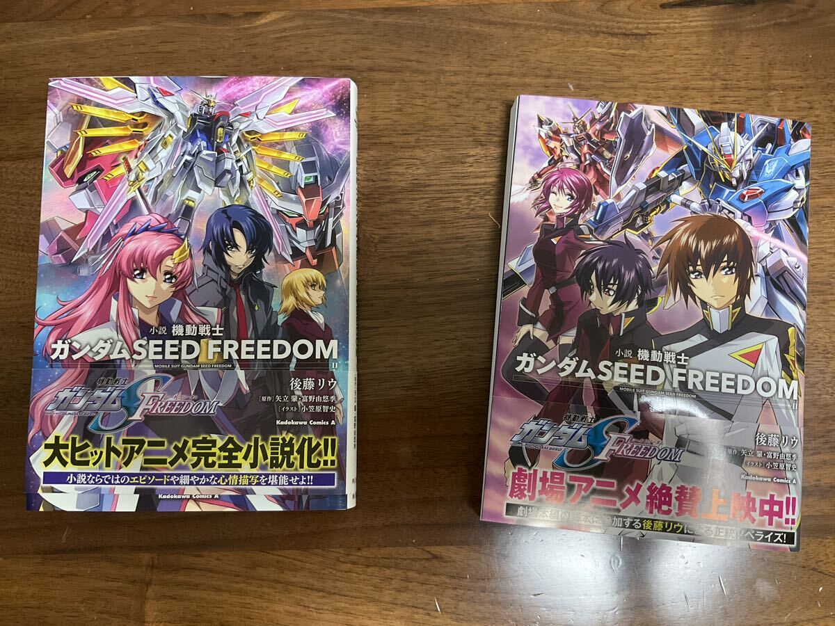 機動戦士ガンダムSEED FREEDOM 小説 上 下の画像1