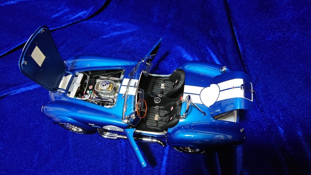 1/12 Shelby Cobra 427 S/C. AC MK.III シェルビー コブラ 427セミ・コンペティション ACカーズ Kyosho 京商 08631BL 検 1/18 コルベットの画像5