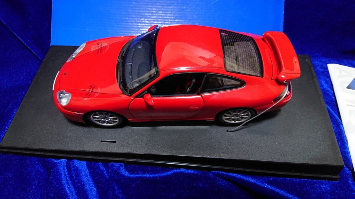 1/18 Porsche 911 GT3 STREET GUARDS RED Early 77811 Autoart オートアート ポルシェ 996 前期 ガーズレッドの画像4