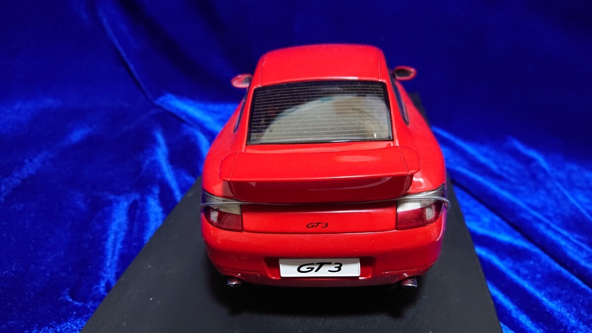 1/18 Porsche 911 GT3 STREET GUARDS RED Early 77811 Autoart オートアート ポルシェ 996 前期 ガーズレッドの画像5