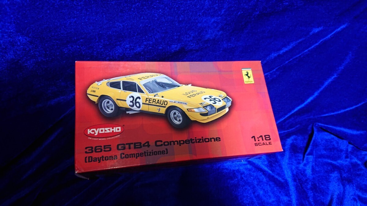 1/18 Ferrari 365 GTB4 Daytona Competizione #36 Kyosho 京商 フェラーリ 365 GTB/4 デイトナ コンペティツィオーネ 1972 ルイフェローの画像7