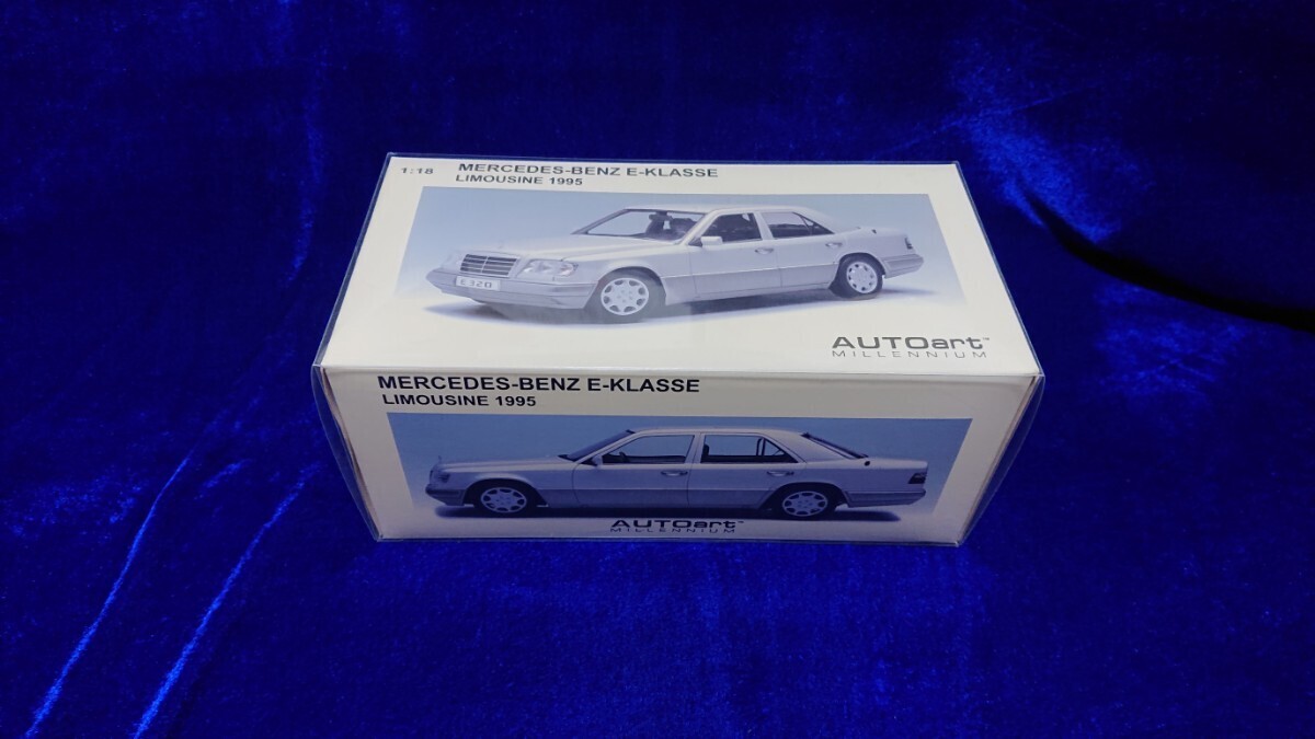 1/18 Mercedes Benz E-KLASSE E320 Limousine Limousine 76271 Autoart オートアート メルセデス ベンツ W124 Eクラス リムジン シルバーの画像1