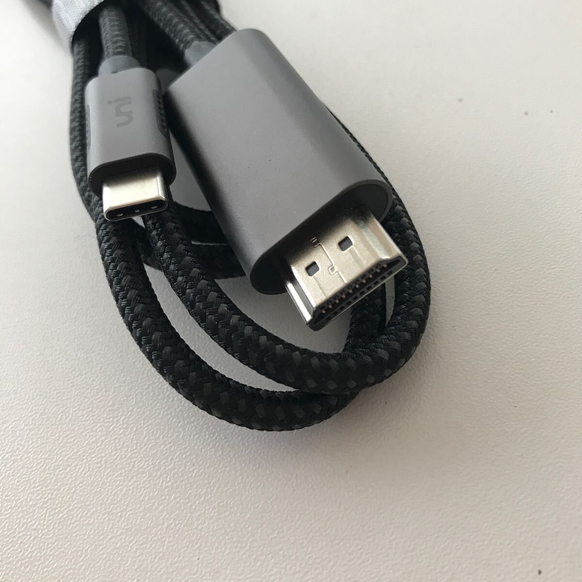 uni USB Type-C to HDMI 変換ケーブル 4K/60Hz 1.8mの画像6