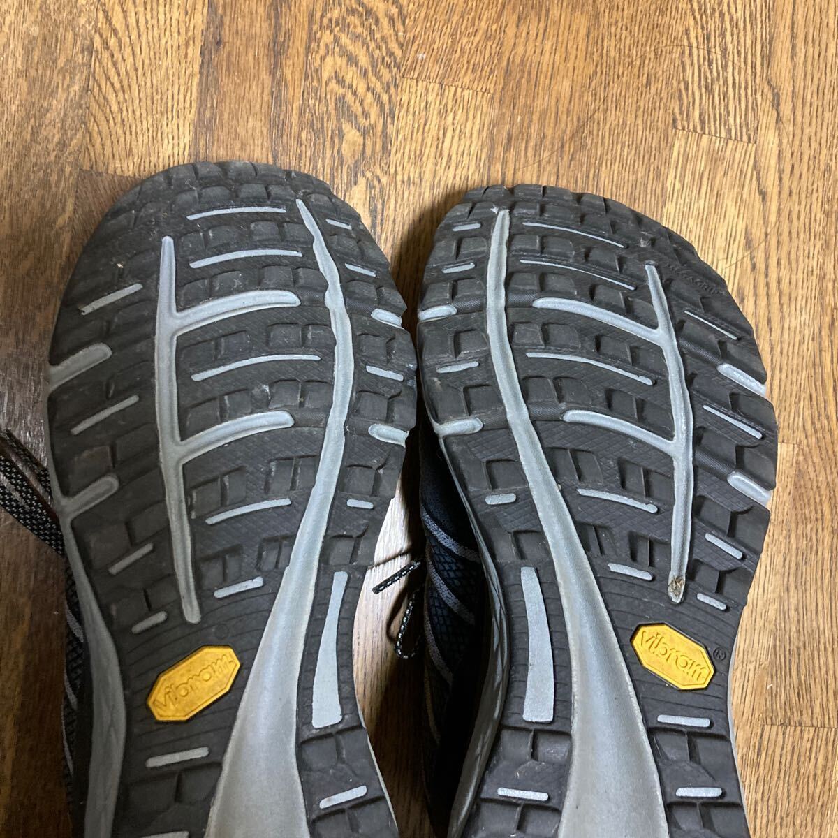 MERRELL トレイルランニングシューズ VIBRAM メガグリップ ゼロドロップシューズ RUBATO 27センチ メレル ルバート 登山 ビブラムの画像9