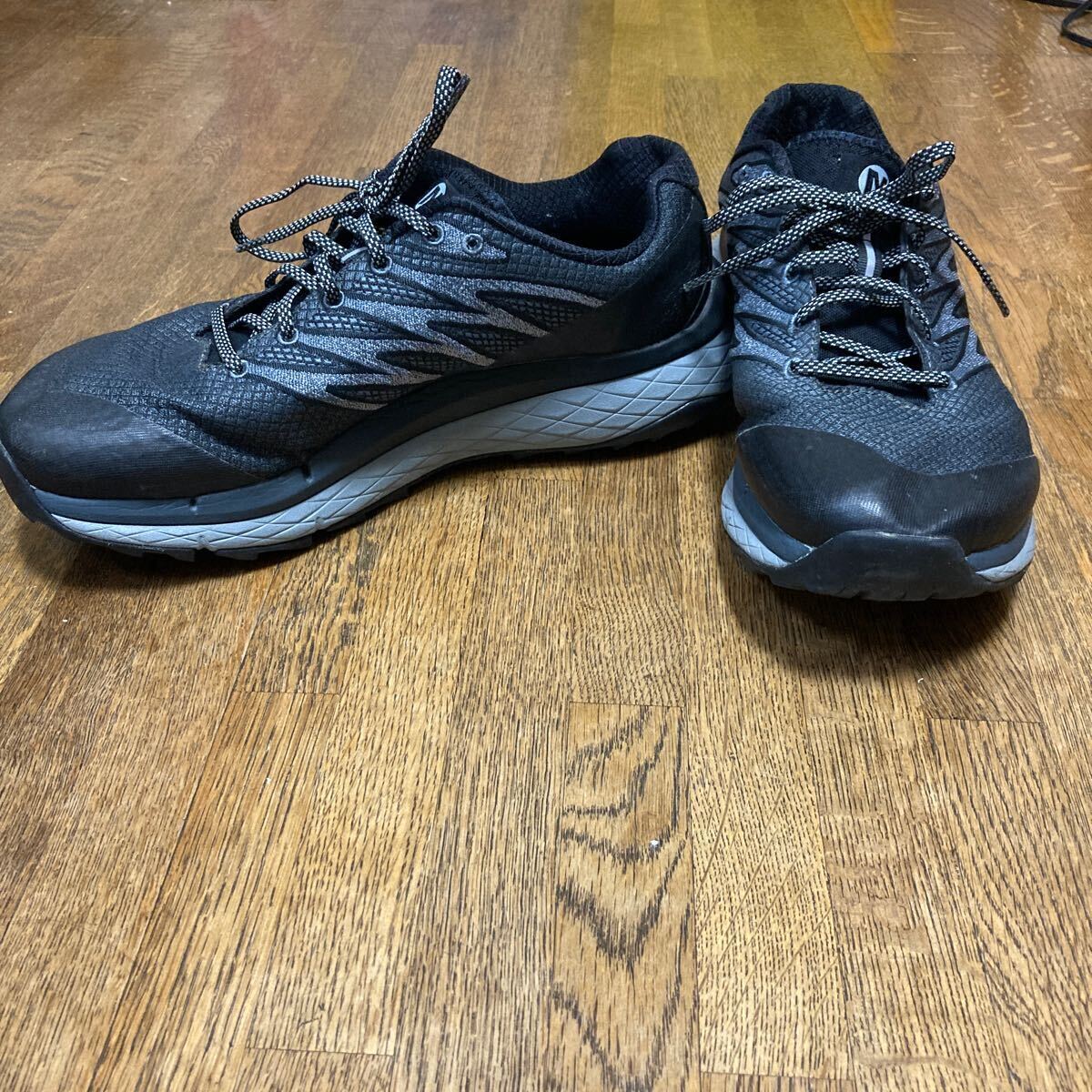 MERRELL トレイルランニングシューズ VIBRAM メガグリップ ゼロドロップシューズ RUBATO 27センチ メレル ルバート 登山 ビブラムの画像10