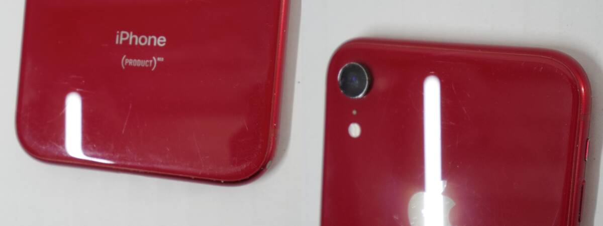 1056581C★ 【利用制限〇判定/ジャンク】SoftBank Apple iPhone XR 64GB MT062J/A (PRODUCT)RED ソフトバンク アップルの画像9