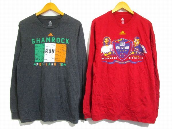 アメリカ輸入★スポーツブランド 長袖 Tシャツ 大量 37枚セット★古着卸 サイズMIX ロンT Champion/adidas/UNDER ARMOUR まとめ売り No.OJ4