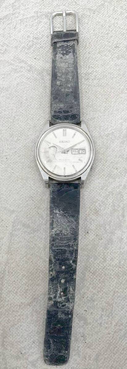 ◇腕時計◆SEIKO セイコー 6218-8950 Seikomatic セイコーマチック デイデイト 35石 シルバー文字盤 自動巻き 稼働品の画像1