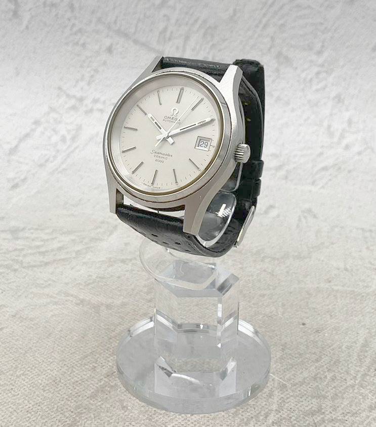 ◇腕時計◆OMEGA オメガ Seamaster シーマスター COSMIC コスミック 2000 シルバー文字盤 自動巻き メンズ 腕時計の画像1