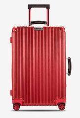 スーツケース 赤 機内持ち込み 20L アルミケース ダブルTSAロック 4輪スピナーキャスター Sサイズ 赤 機内 軽量化 国内 海外旅行 韓国の画像2