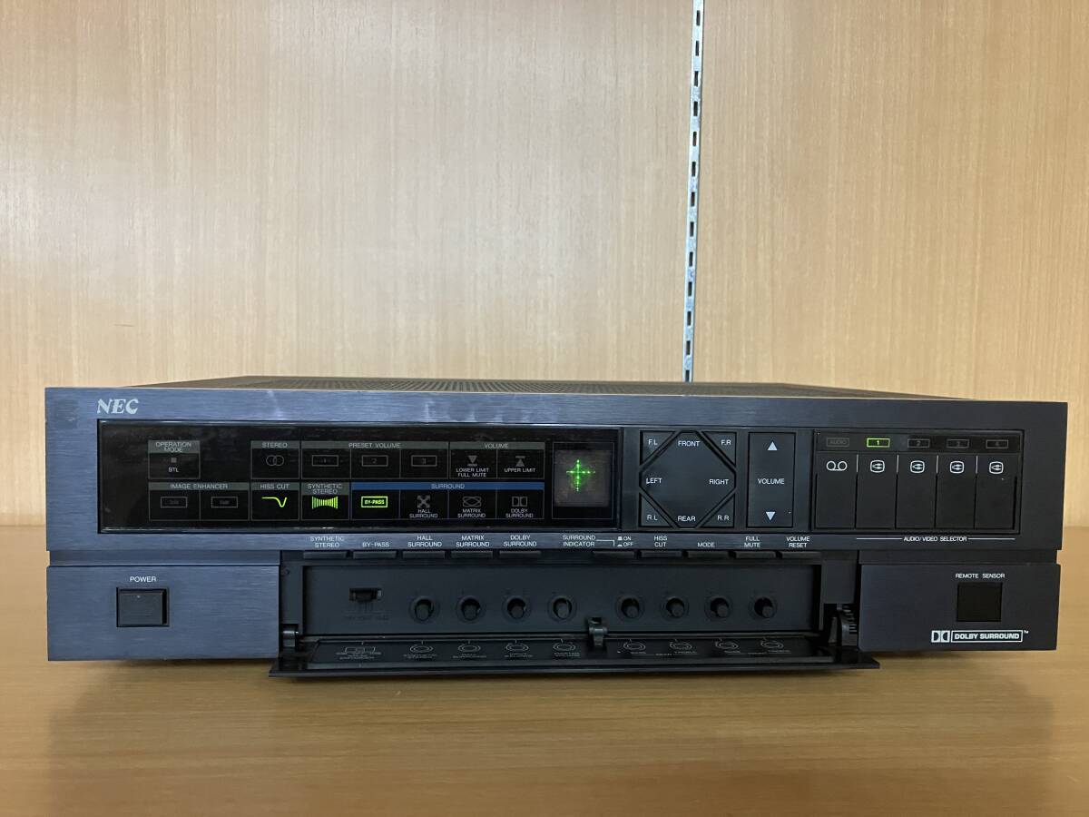 ★NEC ◆AV-300 ◆AVアンプ ※作動品_画像1