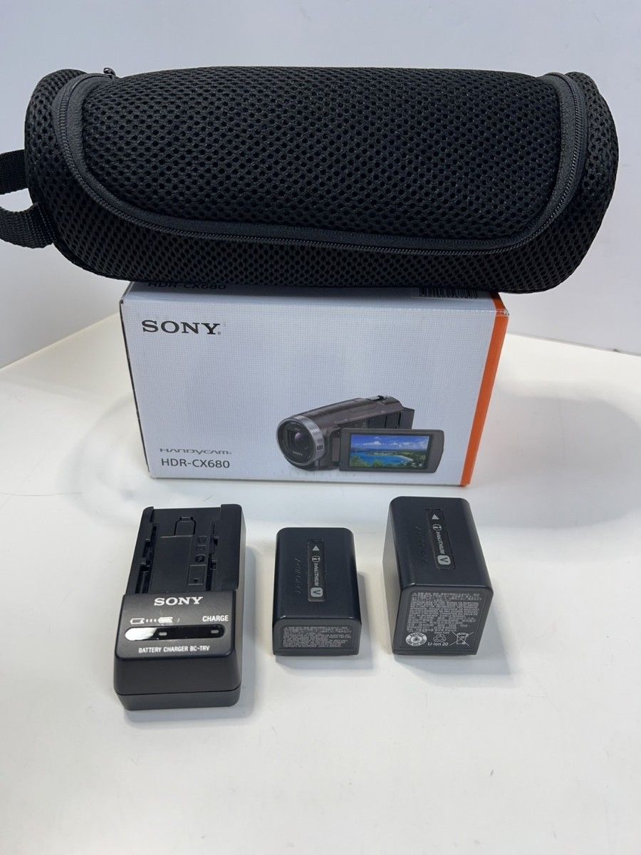 【美品】SONY Handycam HDR-CX680 ビデオカメラ 2020年製