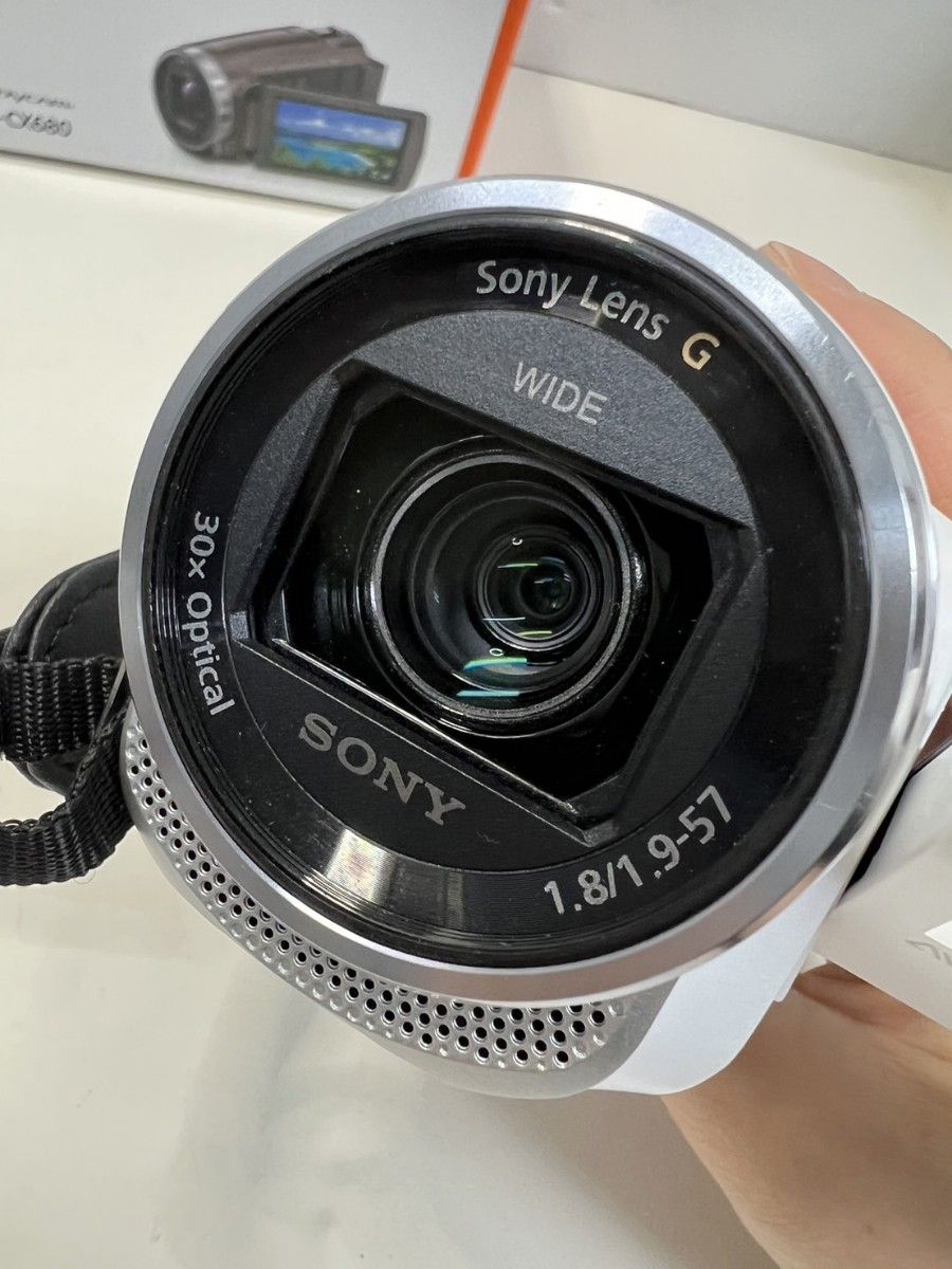 【美品】SONY Handycam HDR-CX680 ビデオカメラ 2020年製