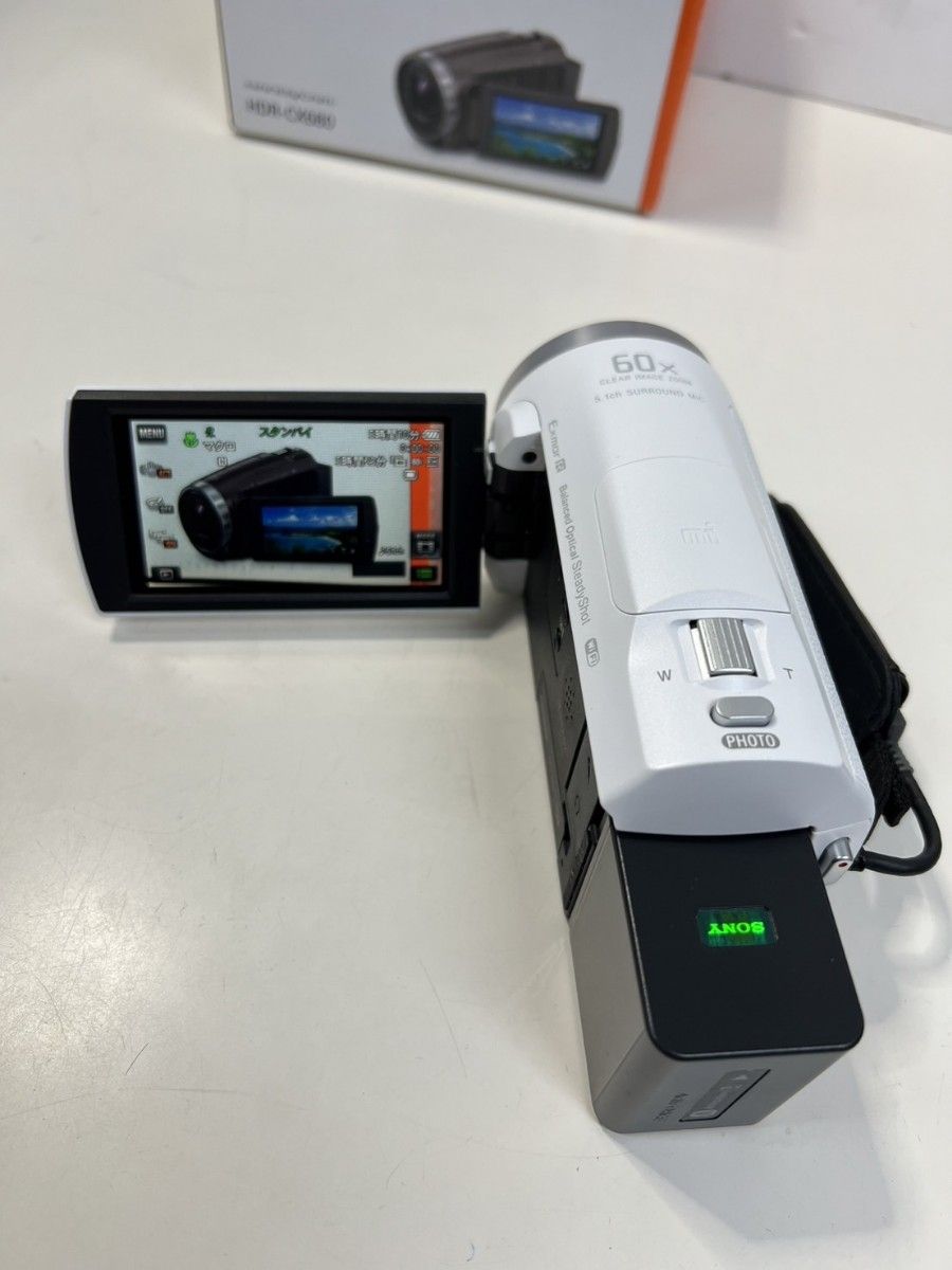 【美品】SONY Handycam HDR-CX680 ビデオカメラ 2020年製