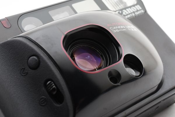 【実用品】★動作良好★ Canon キャノン Autoboy 3 QUARTZ DATE 38mm F2.8 コンパクトフィルムカメラ #555-5_画像7