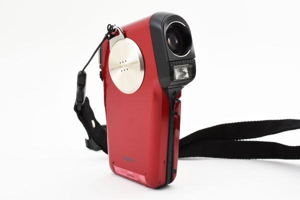 【光学極上品】三洋電機 サンヨー Xacti DMX-C6 赤 レッド コンパクトデジタルカメラ #614の画像4